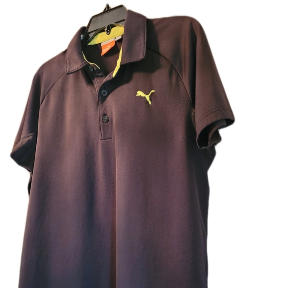 Puma Women's Golf Polo Shirt Size Small Black - Picture 4 of 7